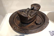 Traditional Igbo kola nut presentation bowl