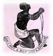 Enslaved people chained — the Atlantic slave trade